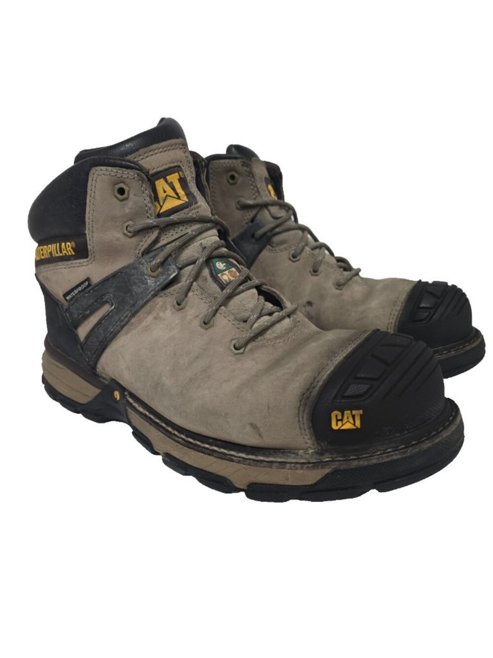 Caterpillar Men's p724582 6" Composite Toe Excavator Waterproof Boot Brown 10W